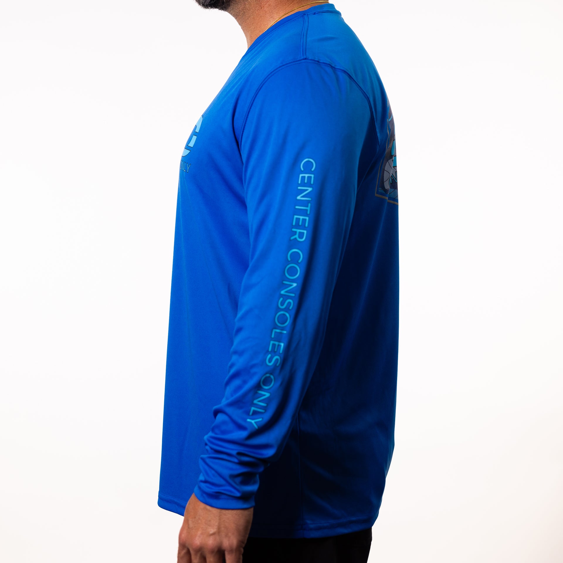 CCO Performance Topography Blue Long Sleeve