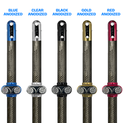 Sunfly boat shade poles Anodized Carbon Fiber 6 or 8Ft. (pair)