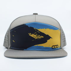 The "Bahamas" 7-Panel Snapback