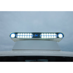 Shadow-Caster Eagle Ray LED Light Bar - Black Housing  Dual Optics [SCM-EAGLE-RAY-BK]