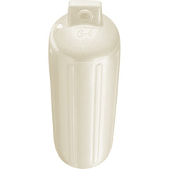 Polyform G-4 Twin Eye Fender 6.5" x 22" - Metallic White [G-4 METALLIC WHITE]