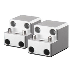 PTM Watersports Board Rack Mount - 4 Bolt - Silver - Pair [P13168-1400TEBCL]