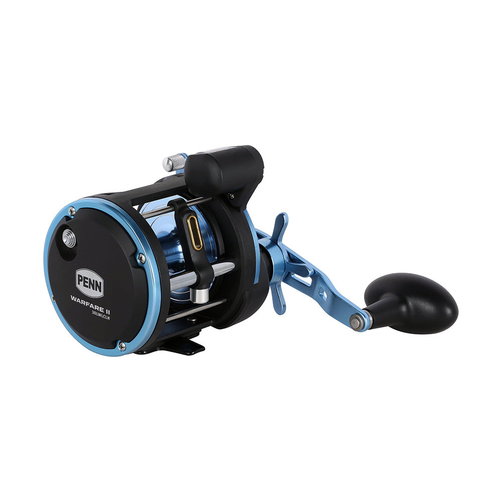 PENN WARII30LWLHLC Warfare II Level Wind 30 Left Hand Conventional Reel w/Line Counter [1639707]
