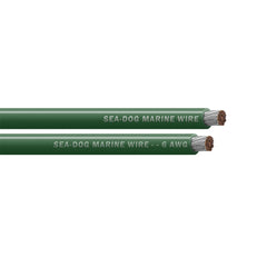 Sea-Dog 6 AWG Green Battery Cable - 100' [8006042]