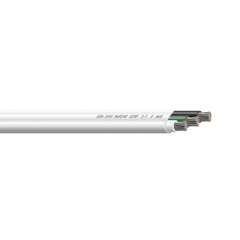 Sea-Dog 8/3 AWG Flat Triplex Wire - White/Green/Black - 25' [8008300]