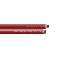 Sea-Dog 1/0 AWG Red Battery Cable - 50' [8011021]