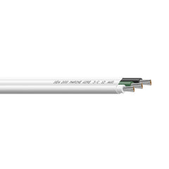 Sea-Dog 12/3 AWG Flat Triplex Wire - White/Green/Black - 100' [8012302]