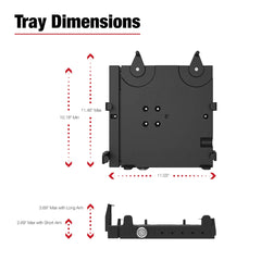 RAM Mount RAM No-Drill Laptop Mount f/Ford Explorer, Ranger, Bronco + More [RAM-VB-202-A-SW3]