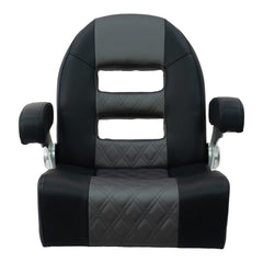 Springfield Console Helm Flip-Up - Black-Grey [1042035-BLK]