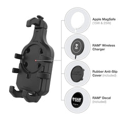 Ram Mount RAM Quick-Grip Pro Phone Holder w/Ball  Vibration Damper [RAM-HOL-PD5BVU]