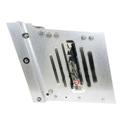 Bob's Machine 14" Setback Action Series Hydraulic Jack Plate - Silver [100-114001-NOPC-NOSPN-NG]