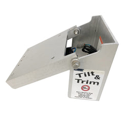 Bob's Machine Action Series Tilt  Trim f/Clamp on Motors - Silver - 30HP [100-701100-NOPC]
