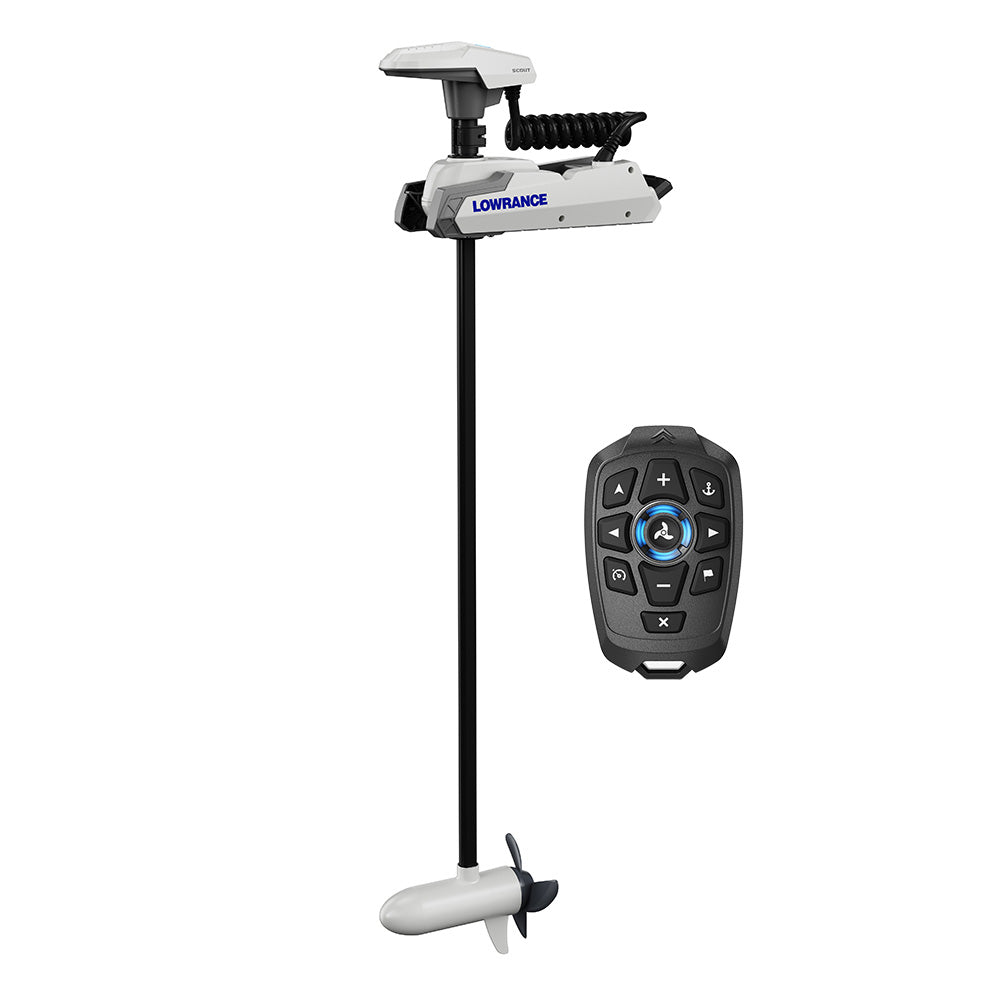 Lowrance Scout Trolling Motor - SW - 12V - 60" Shaft w/GPS  Compact Remote [000-16269-001]