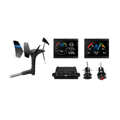 Garmin GMI 40 Wired Sail Pack  43mm - 2 GMI 40 Marine Instruments, gWind Wired  GDT 43/GST 43 Transducers [010-03411-40]
