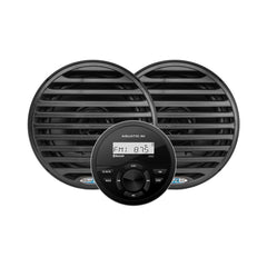 Aquatic AV GS2 Gauge Stereo  Pair of EC652 6.5" Black Speakers [CK304]