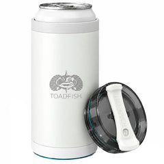 Toadfish SmartGrip 4-in-1 Can Cooler - 12oz - White [1413]