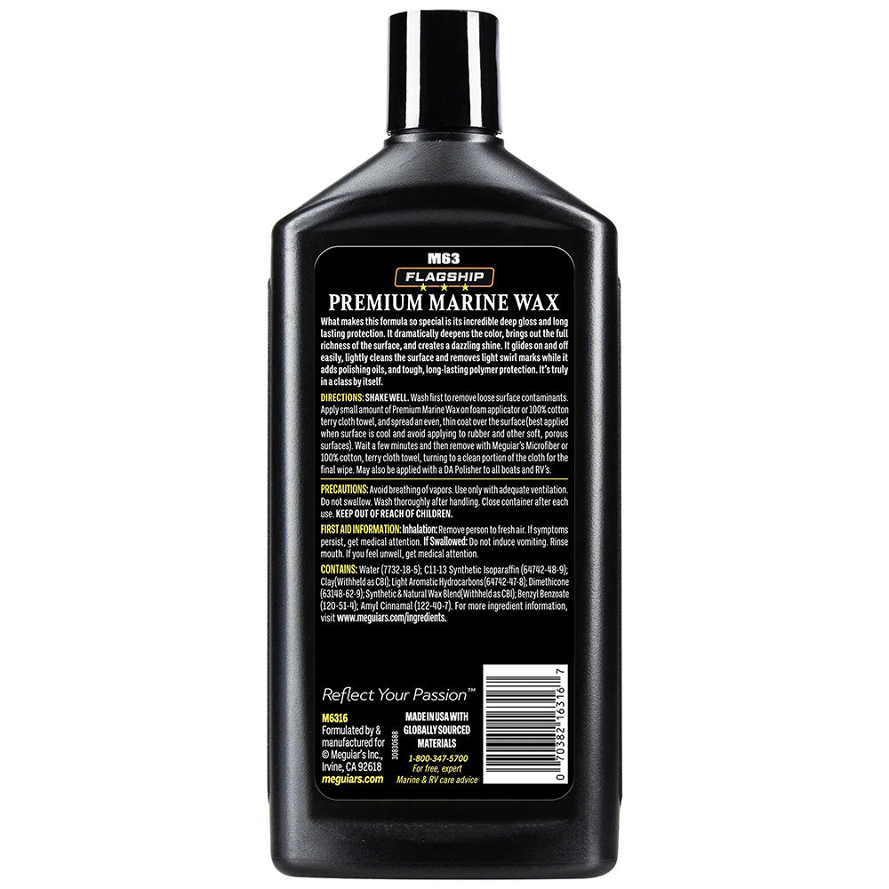 Meguiar's Flagship Premium Marine Wax - 16oz [M6316]
