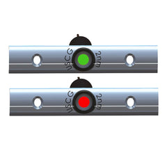 TACO Rub Rail Mounted LED Navigation Light Set - 4" w/Deutsch Plug Port  Starboard [F38-6810B-1]