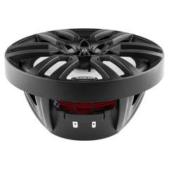 DS18 HYDRO 8" 2-Way Marine Speakers w/RGB LED Lights 375W - Matte Black [NXL-8BK]
