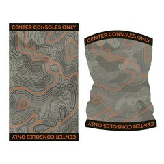 CCO Topography Camo Green/Orange Neck Gaiter