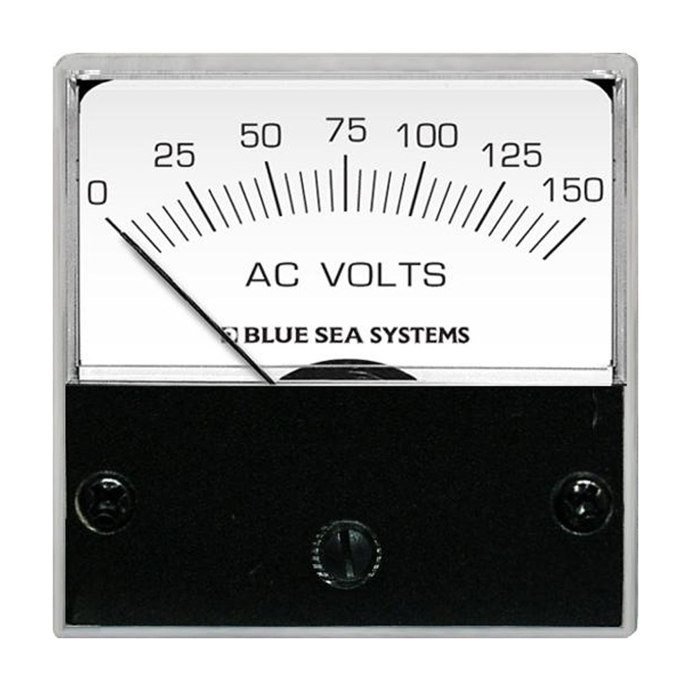 Blue Sea 8244 AC Analog Micro Voltmeter - 2" Face, 0-150 Volts AC [8244]