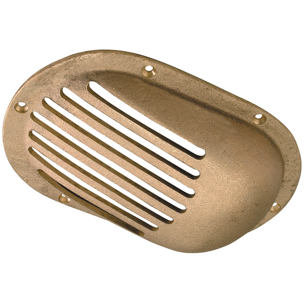 Perko 8" x 5-1/8" Scoop Strainer Bronze MADE IN THE USA [0066DP4PLB]