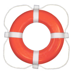 Taylor Made Foam Ring Buoy - 20" - Orange w/White Grab Line [363]