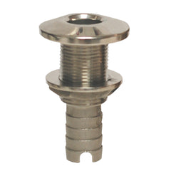GROCO Stainless Steel Hose Barb Thru-Hull Fitting - 1/2" [HTH-500-S]