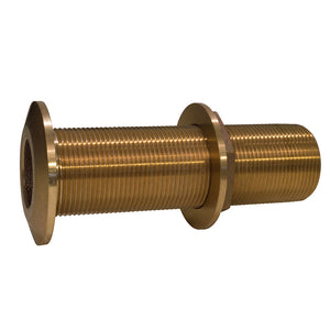 GROCO 1-1/2" Bronze Extra Long Thru-Hull Fitting w/Nut [THXL-1500-W]
