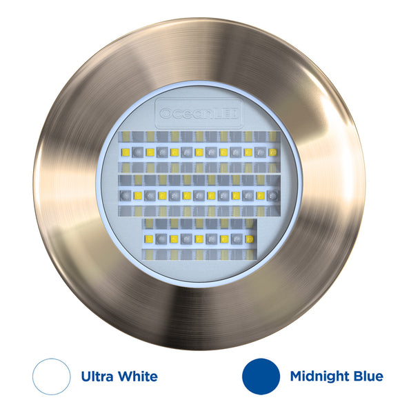 OceanLED Explore E6 XFM Underwater Light - Ultra White/Midnight Blue [E6009BW]