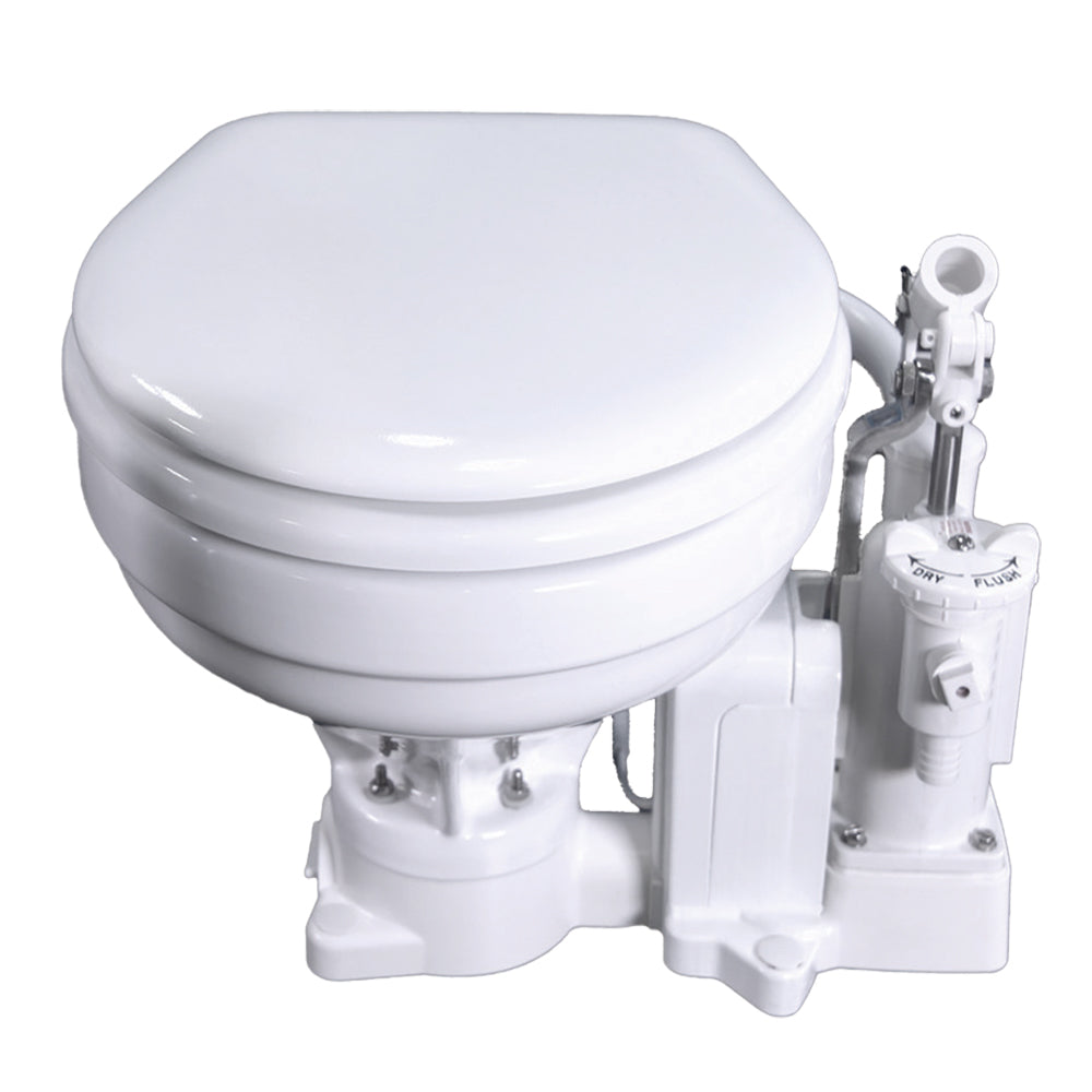Raritan PH PowerFlush Electric/Manual Toilet - Household Size - 12v - White [P102E12]