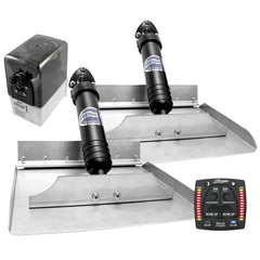 Bennett 12x12 Hydraulic Trim Tab System w/One Box Indication [1212OBI]